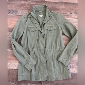 Target Merona Army Green Twill Utility Jacket XS